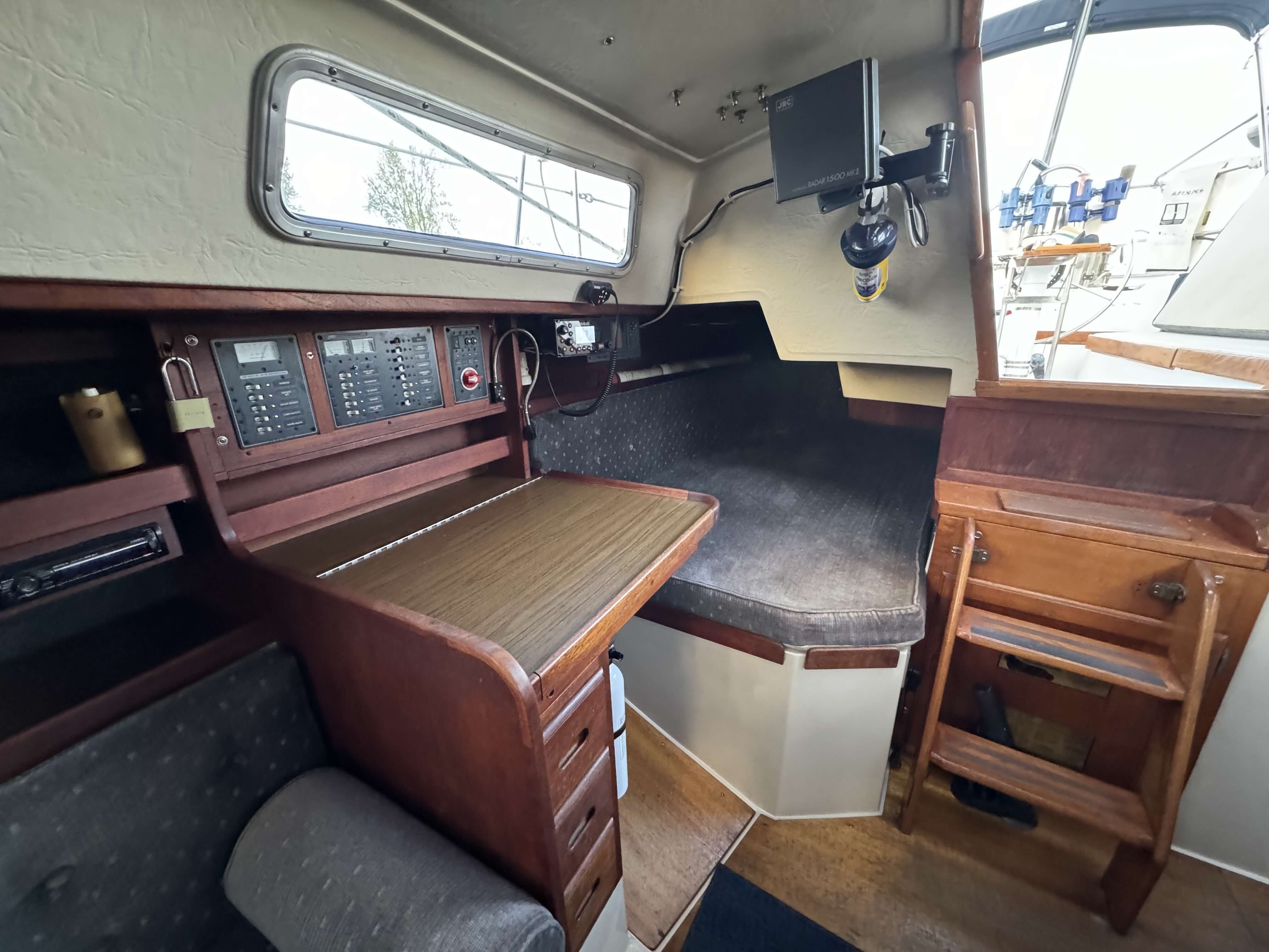 Interior cabin of the Catalina 38